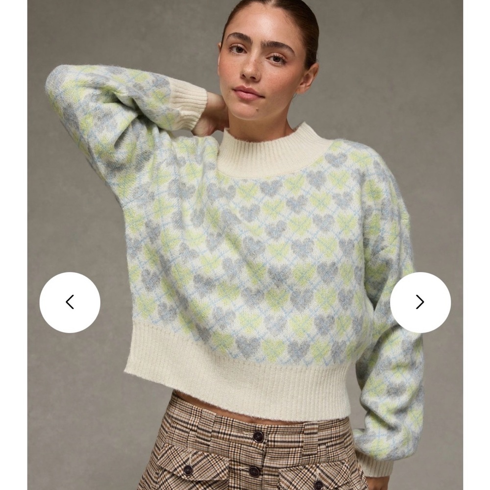 AE Snow Stopper mock neck sweater